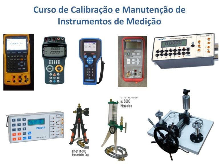 Curso Avançado de Instrumentação Industrial - Calibração e Manutenção em Instrumentos de Medição